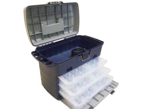 Caja De Pesca con 3 Organizadores fU cp 320 - Imagen 3